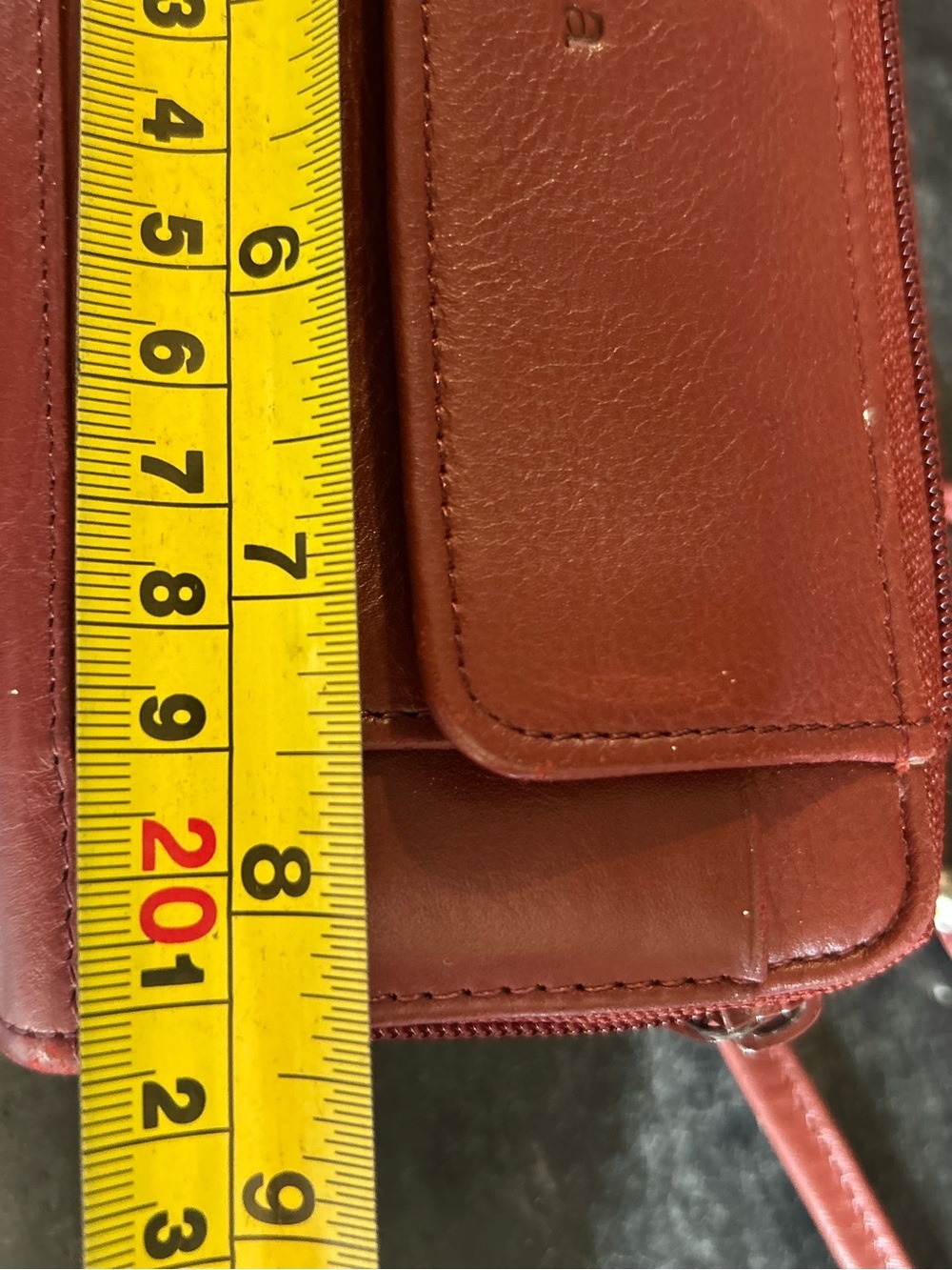 Rectangular oversized wallet purse - Picture 11 of 12